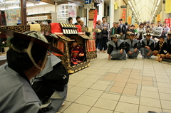 「平安古町備組」の大名行列