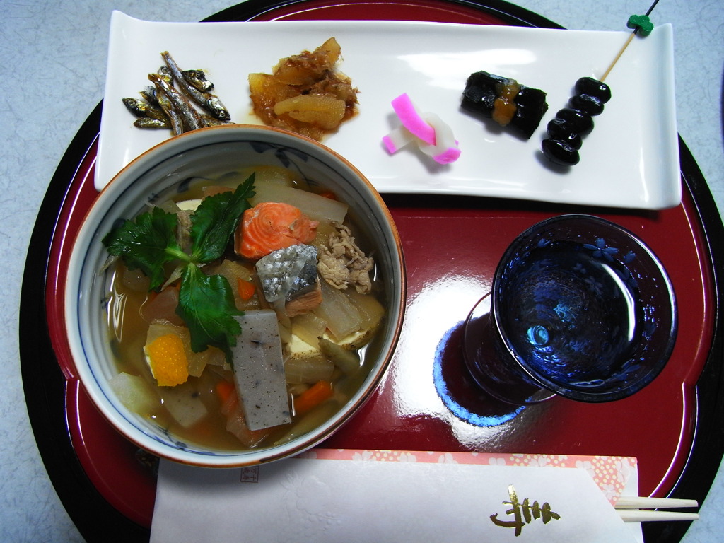 お雑煮　新潟風