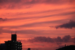 夕暮れの空