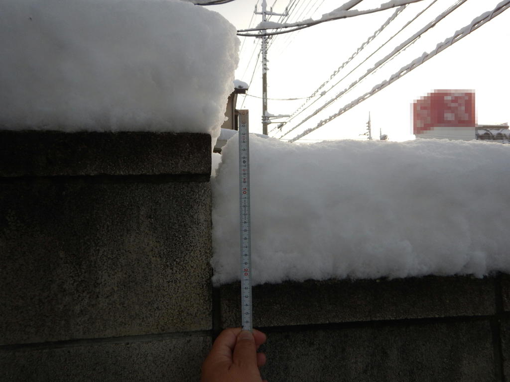 2018/01/23の雪景色１