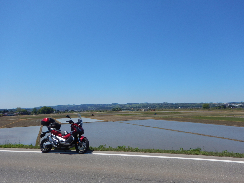 長岡の田園風景