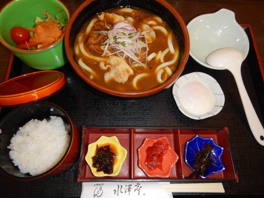 水澤亭のカレーうどん