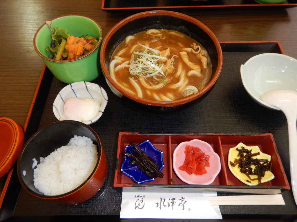 「水澤亭」のカレーうどん