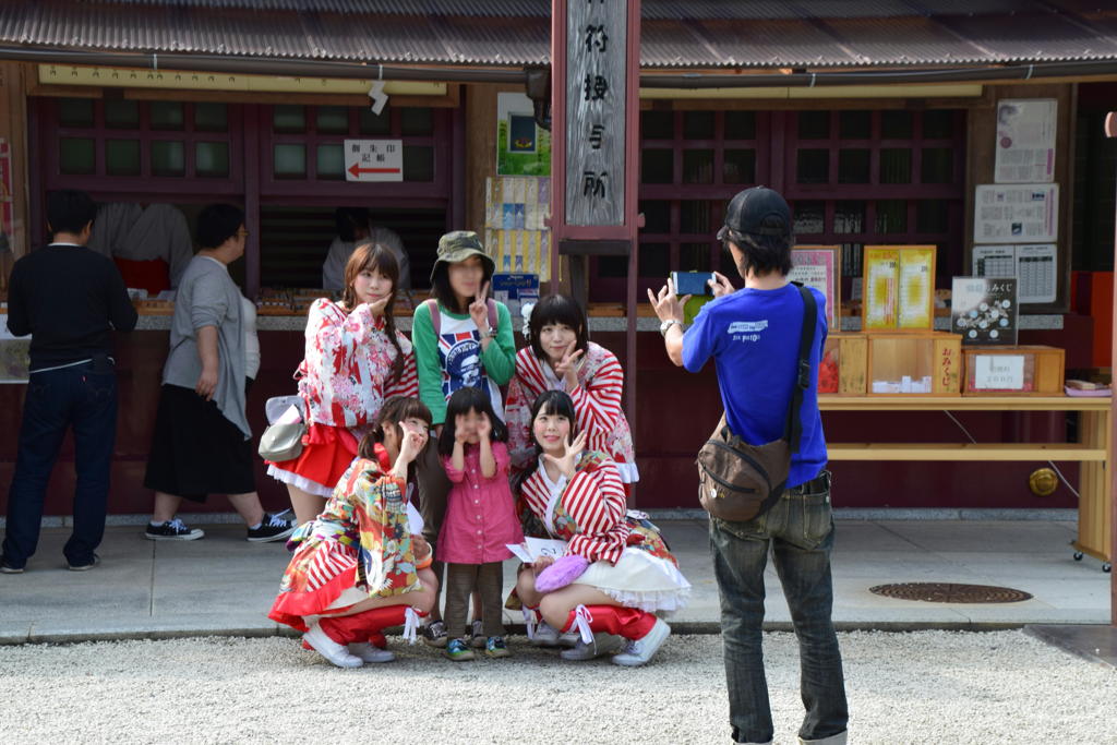 笠間稲荷でコスプレイベント
