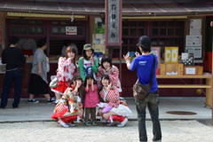 笠間稲荷でコスプレイベント