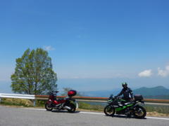 裏ビーナスから望む北アルプス２