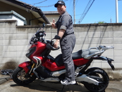 X-ADVの立ち乗り