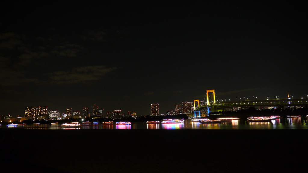 超レインボーな夜景