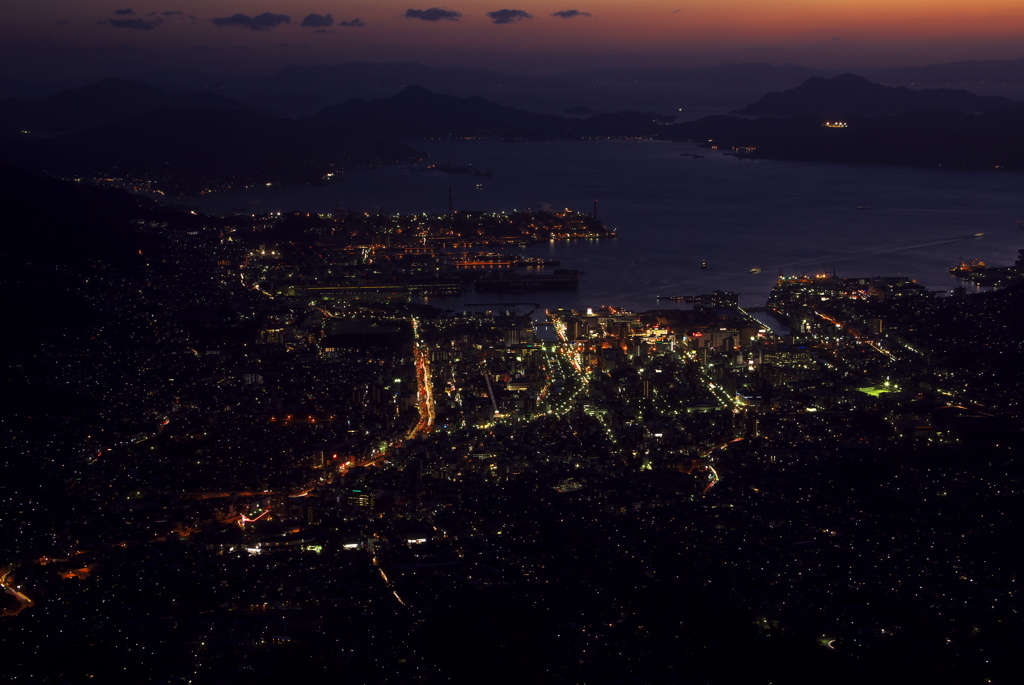 絶景呉夜景