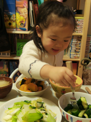 夕食
