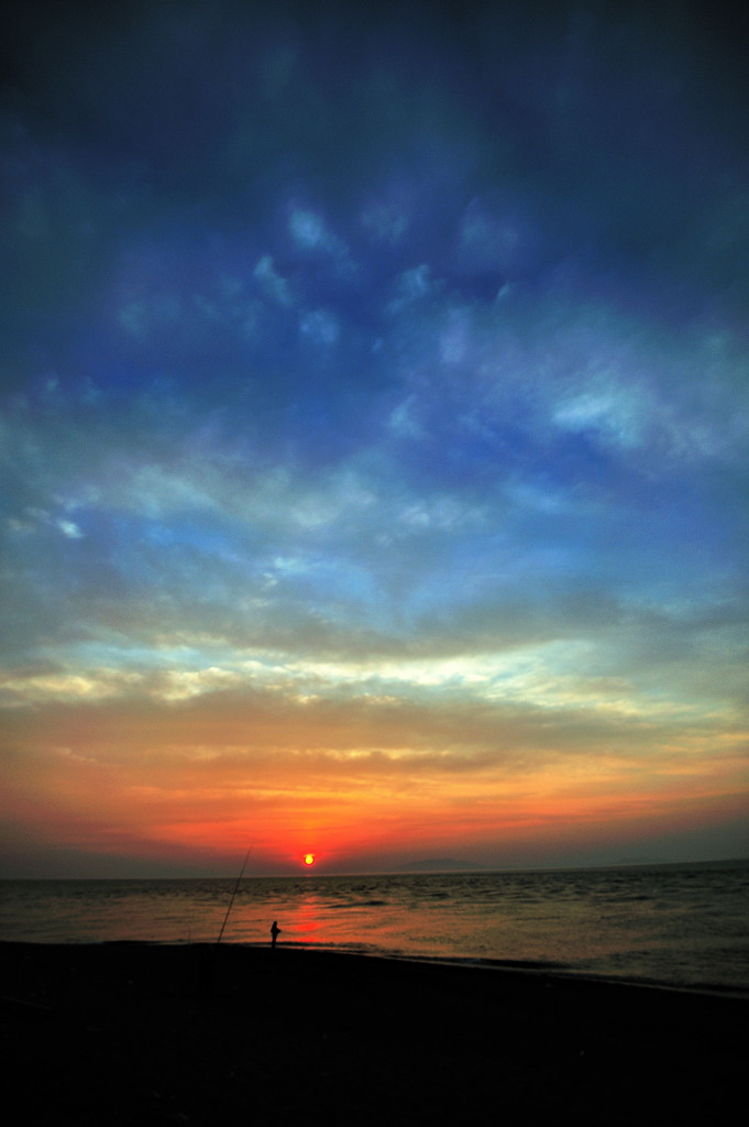 小さな夕日