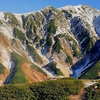 逞しい山稜