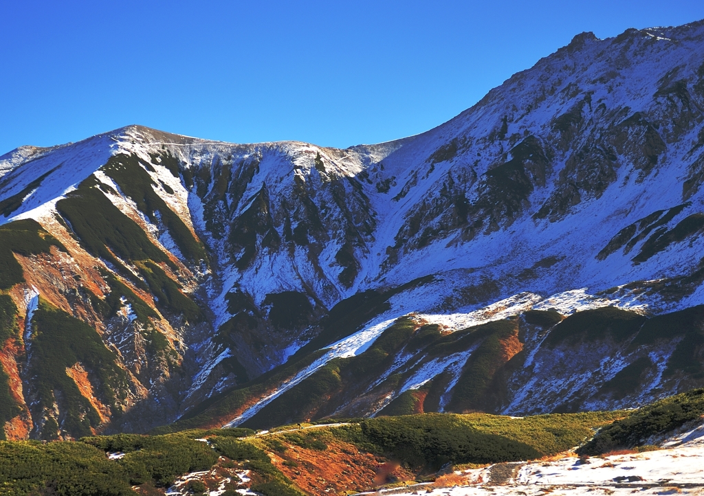 立山朝陽の峰..