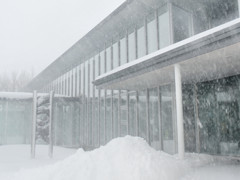 吹雪の図書館
