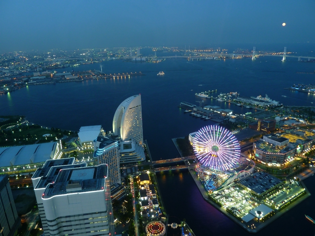 横浜の夜景＠ランドマークタワー