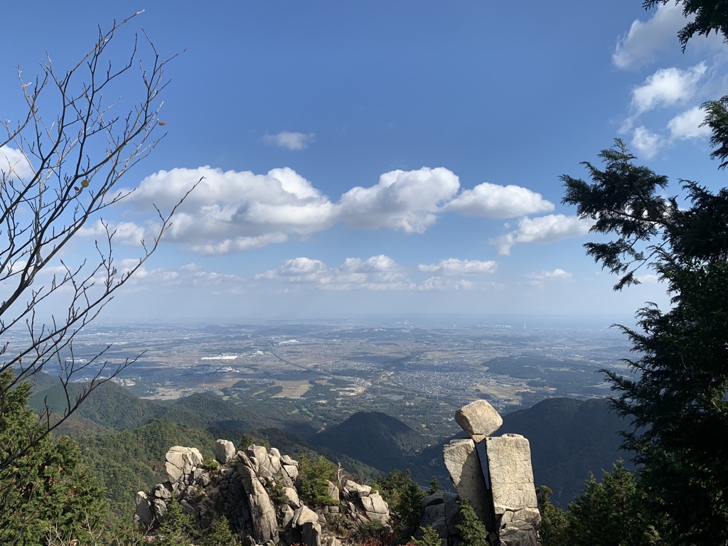 御在所岳より