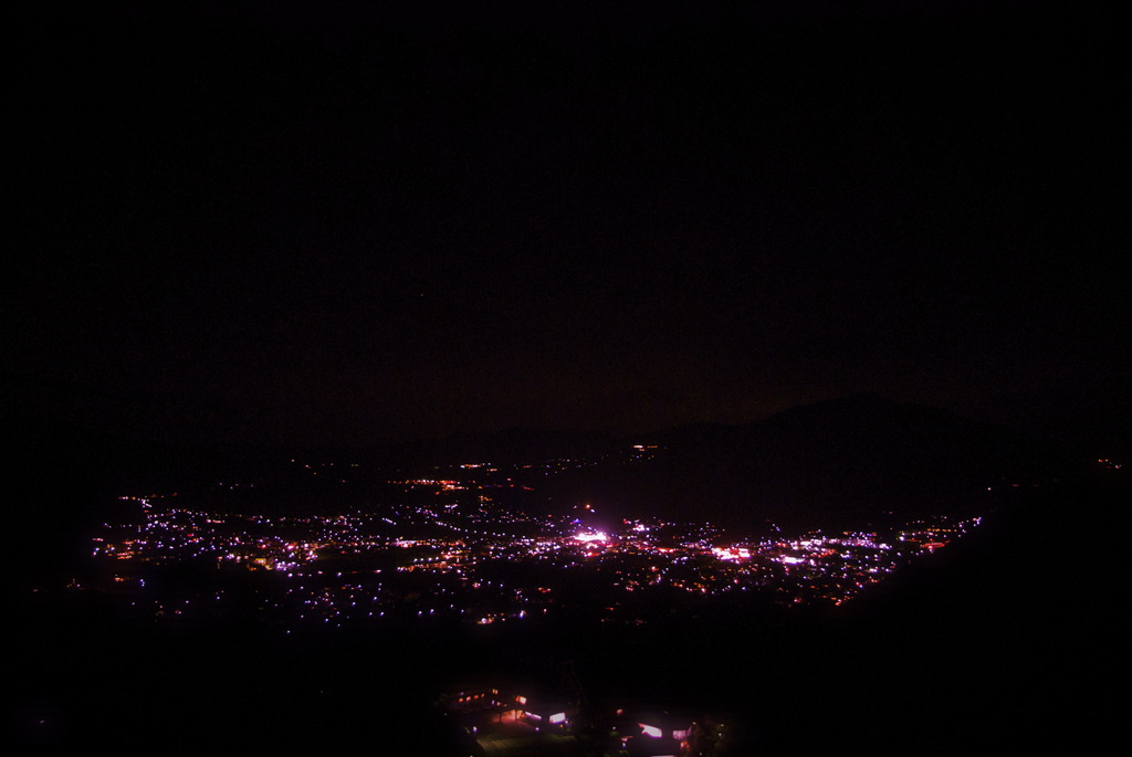 由布夜景〜狭霧台から〜