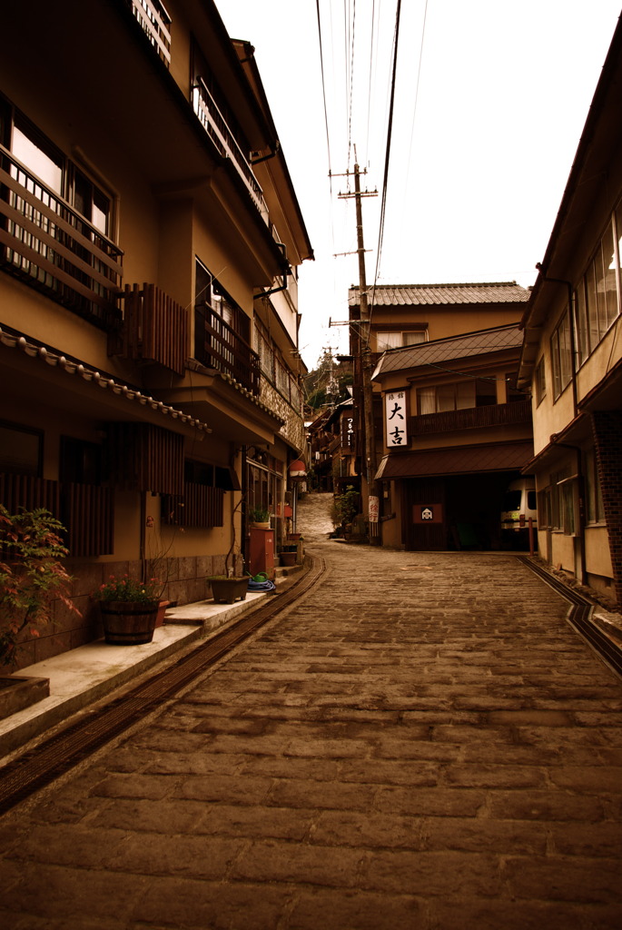 湯平温泉郷1