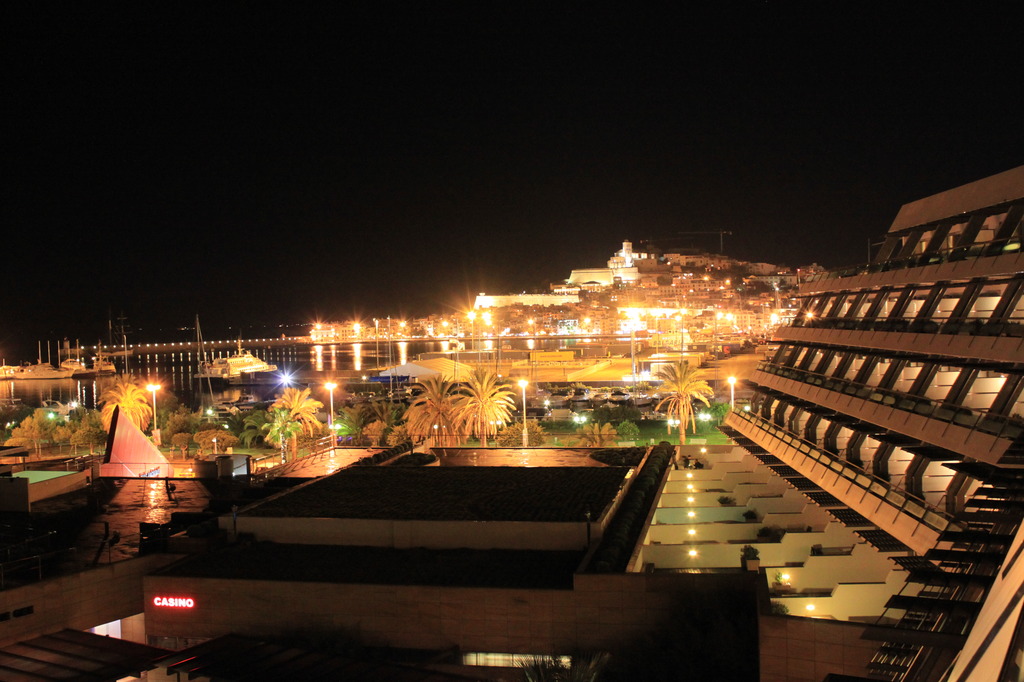 イビサ島 IBIZA GRAN HOTELからの眺め