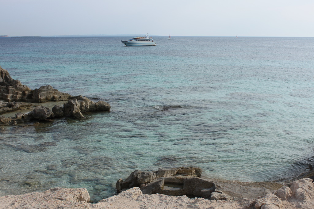 イビサ島 Ses Salinas Beach