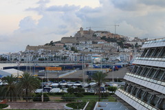 イビサ島 IBIZA GRAN HOTELからの眺め