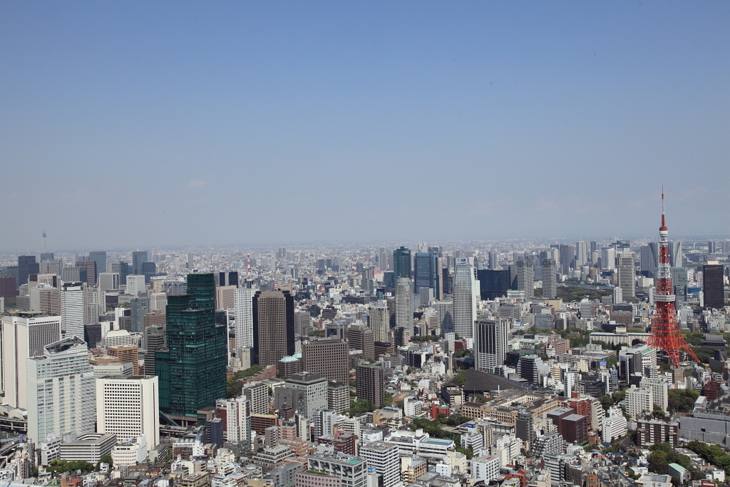 東京タワーと東京スカイツリー
