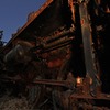 動かぬ車輪