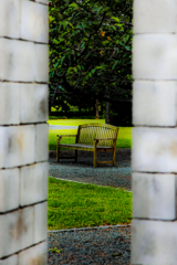 Scenery with the bench