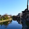 渡月小橋にて