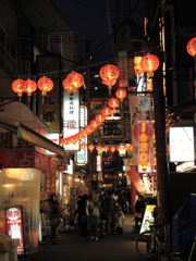 Yokohama night   -china town, motomachi-