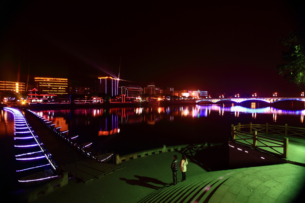 夜景は二人のために♡