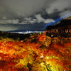 秋の清水夜景