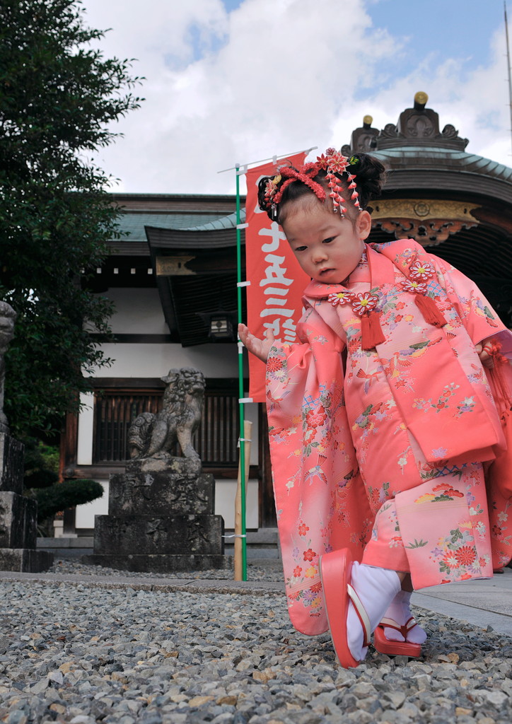 七五三でございまぁ～す^^