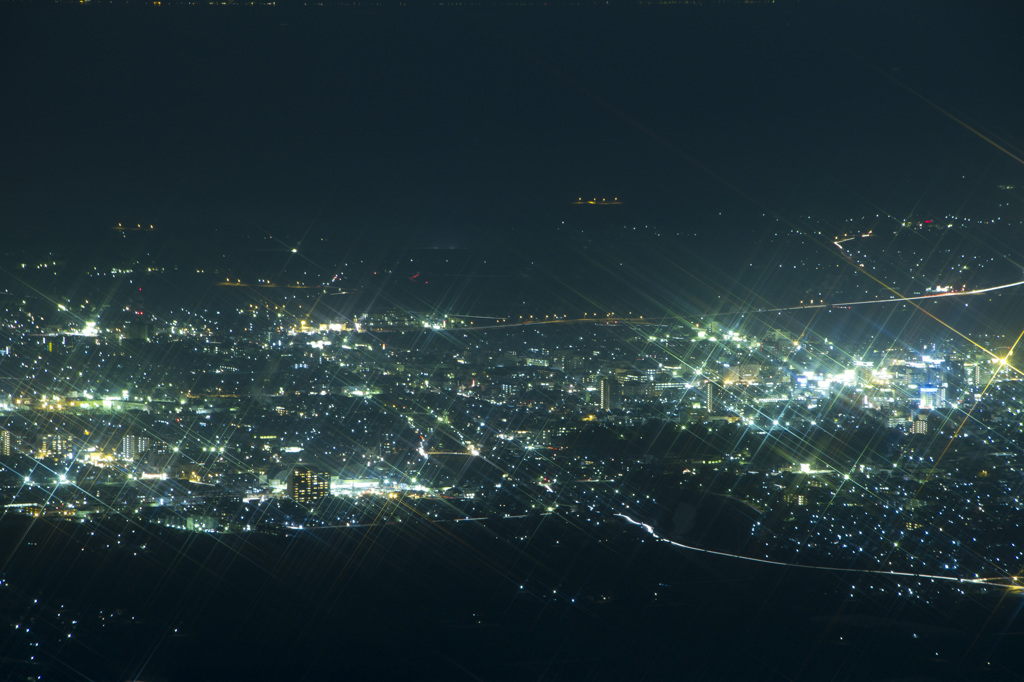 夜景でも見ながら