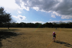 公園散歩