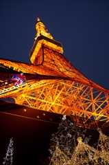 TOKYO TOWER　Illuminations（Canon 40D)