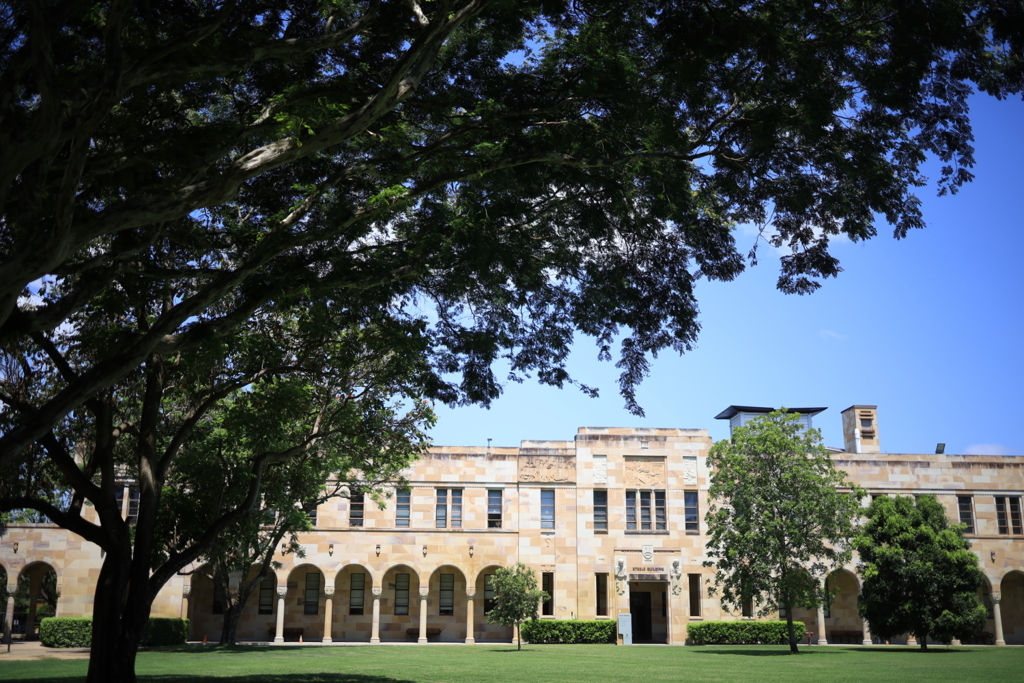 夏の大学 オーストラリアの風景写真