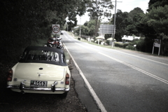 ブリスベンの旧車 オーストラリアの風景写真