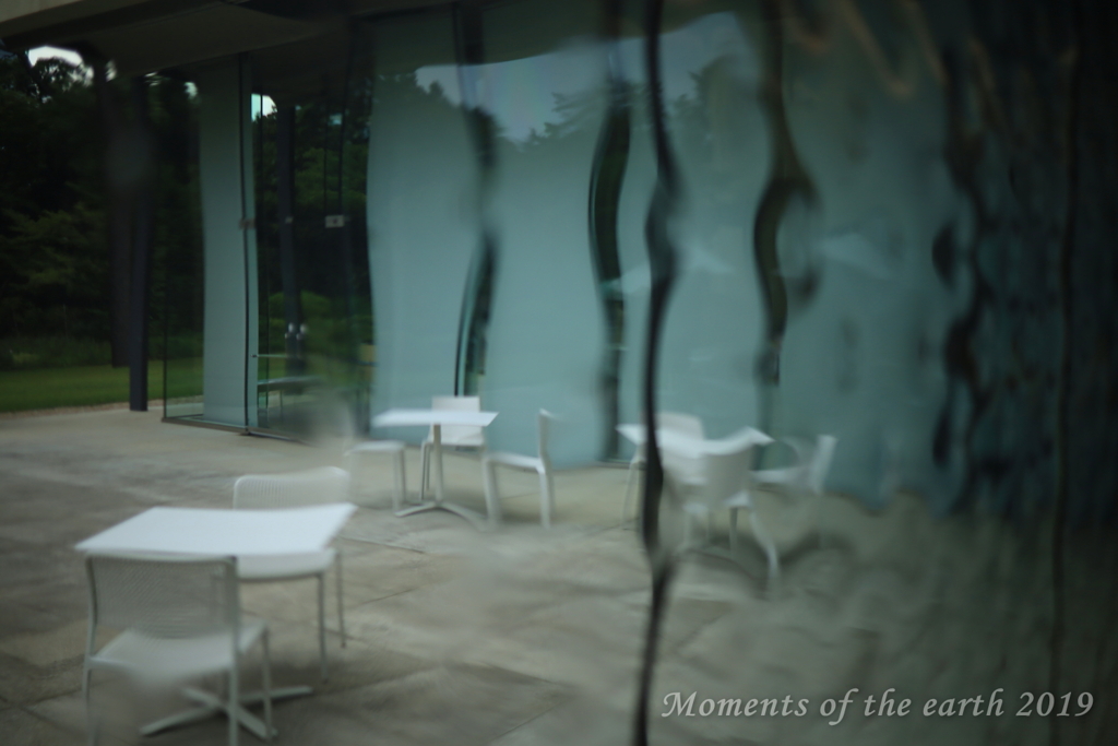 窓ガラスが作る風景 CANON RF35mm F1.8