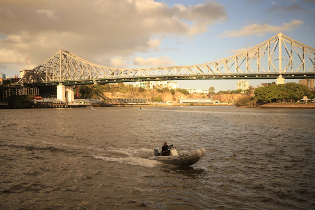ブリスベンの橋 オーストラリアの風景写真