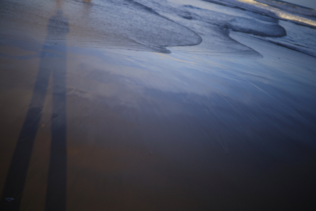 海の人影 オーストラリアの風景写真