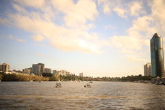 ブリスベンの川 オーストラリアの風景写真