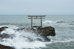 大洗磯前神社 神磯の鳥居