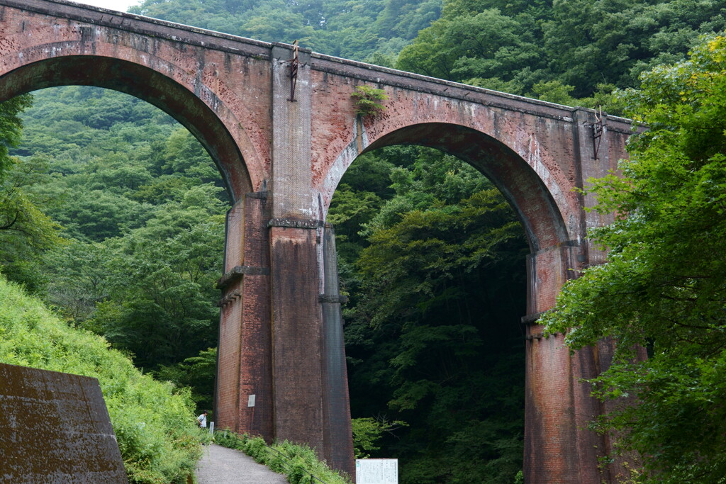 碓氷峠　めがね橋