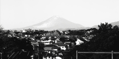「Mt. Fuji from 横浜」 (film:HR20, ISO25)