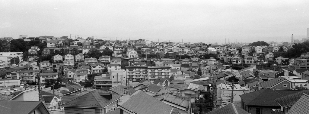 「磯子区」（DIY panoramic)」 (film)