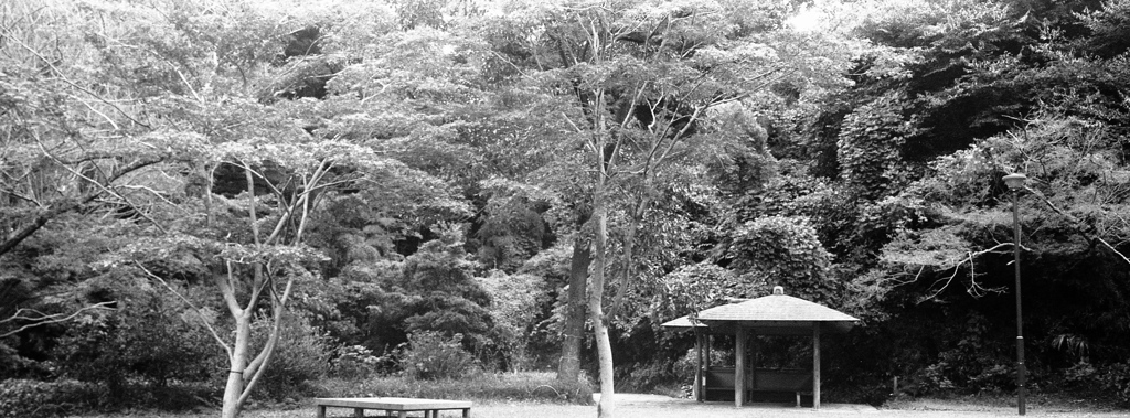 「久良岐能舞台 裏庭」（DIY panoramic)」 (film)