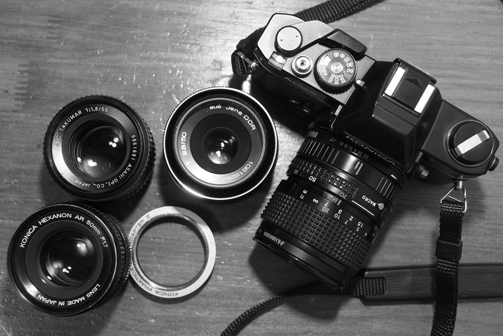 「試し撮りの準備」