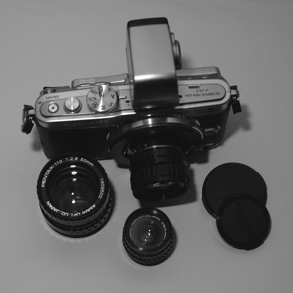 「Pentax Auto110 Lens on E-PL5」(digital)