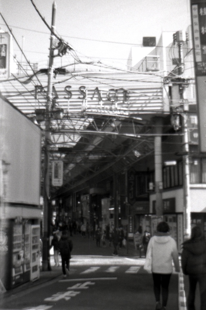 「toy camera photo：商店街」 (film)